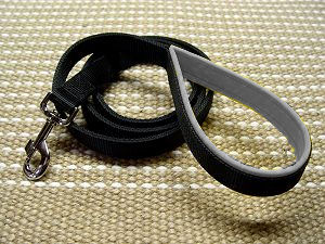 Double-Ply Nylon Leash 3/4 inch for schutzhund dogs